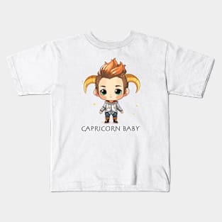 Capricorn Baby 3 Kids T-Shirt